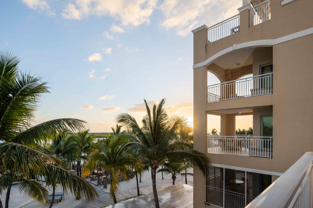One Bedroom Oceanfront Suite - Balcony View