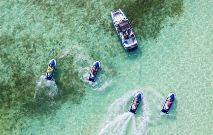 Blue Haven Resort Experiences - Jet Skiing Tour Aerial